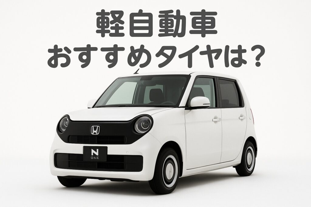 軽自動車おすすめタイヤは？ 白い軽自動車